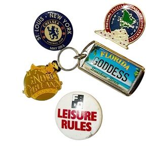 Assorted Travel and Leisure Pins